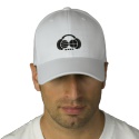 Four4ths Embroidered Hat - Black Logo Design