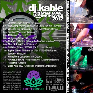 DJ Kable @ Space Coast Earth Dance 2012